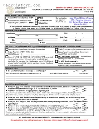 Free C 08 B Georgia Template in PDF