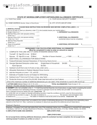 Free G 4 Georgia Template in PDF