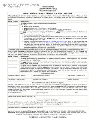 Free Georgia T 56 Template in PDF